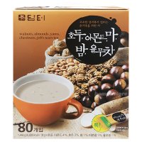 담터 호두 아몬드 마 밤 율무차 18gX80포 견과류 곡물차