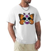 티셔츠 소년용 고양이 티셔츠 미적인 티셔츠 짧은 빈티지 의류 남성 티셔츠
