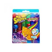 Mr Sketch Scented Washable Markers Chisel-Tip 6 세트