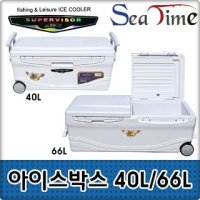 슈퍼바이저 아이스박스 66L 쿨백 보냉 고정체인없음 다이소 아이스박스 위글위글 쿨러 캠핑 낚시 레저 - 스택컴퍼니