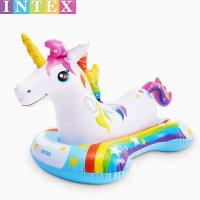 INTEX 인텍스 유니콘 라이드온 튜브 57552 물게임용품