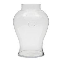 리비에라메종 Riviera Maison RM Aphrodite Vase Decorative Flower Glass Transparent Diameter x Height