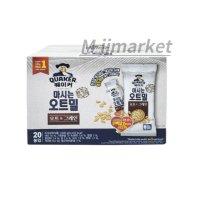 퀘이커 마시는 오트밀 오트 앤 그레인 낱봉팩 1000g 50개