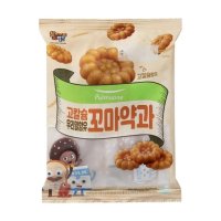 풀무원 우리밀 함유 고칼슘 꼬마 약과 아이들간식 홈캉스 디저트 200g 별미 탕비실 팬트리 6개