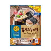 오뚜기 간단한아침메뉴 오즈키친 햄치즈무스비 냉동 봉지 탕비실 편의점 500g