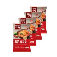 동원 면발의신 얼큰칼국수268g x 4