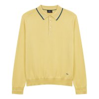 폴스미스 PS PAUL SMITH 배색 라인 울 폴로 니트 LE1214817350