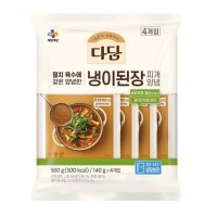 CJ 다담 냉이된장찌개양념 140g x4번들 27개