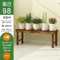 1단 현관 원목 신발 수납장 정리함 슬리퍼정리대-나무형 매체 98 롱