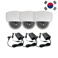 PC방 헬스장 치킨집 교회 가게 다용도 실내 천장설치 고화질 CCTV 3세트