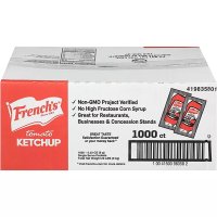 French’s Ketchup 미국 프렌치스 일회용 토마토 케찹 미니 케첩 소스 0.32oz(9g) 1000개입  1개  9g