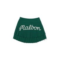 말본 골프 백사이드 플리츠 스커트 GREEN WOMAN Backside Pleats Skirt