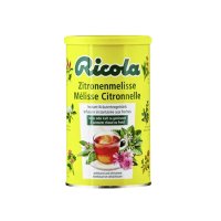 리콜라 레몬밤 허브티 과립형 물에 잘 녹는 ricola tee