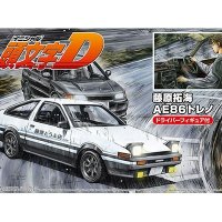 아오시마 05954 이니셜d 1 24 FUJIWARA TAKUMI AE86 TRUENO 피규어