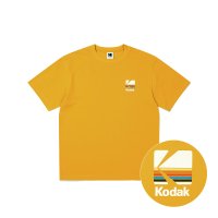 코닥어패럴 KODAK 레인보우 로고 반팔티셔츠 384690