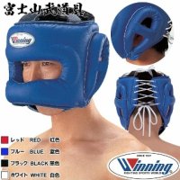 FG 5000 위닝 복싱 헤드기어 헤드가드 풀 페이스 타입 경량  FG5000 WINNING boxing H - UnKnown