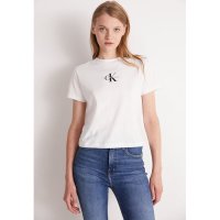 캘빈클라인 CALVIN KLEIN 클래식 크롭 TEE 프린트 티셔츠 Q11 null 여성 C1821D0OO