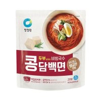 청정원 콩담백면 비빔 423 6g 34개