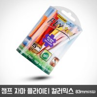 코네마라 15p 골프소품 컬러믹스 플라이티 골프티