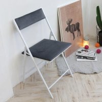 까사마루 노블레 벨벳 접이식 의자