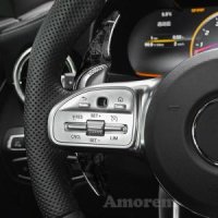 메르세데스 벤츠 A 클래스 AMG A35 C63 SL63 2020 패들 시프트 자동차 스티어링 휠 CLS53 2019