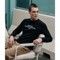 MARITHE FRANCOIS GIRBAUD LETTERING LOGO LONG SLEEVE