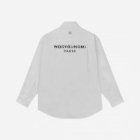 우영미 코튼 백로고 셔츠 22FW Wooyoungmi Cotton Back Logo Shirt W - Wooyoungmi