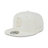 뉴에라 New Era 남자 크림 보스턴 삭스 스프링 컬러 기본 9fifty 스냅 백 모자