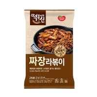 동원 떡볶이의신 짜장 라볶이 국산 낱개 372g 41560