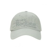 조거쉬 Rockstar cat 나일론 캡모자 라이트그레이