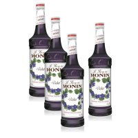 모닌 바이올렛 시럽 4병 Monin Violet Syrup 미국직구 카페재료 칵테일만들기