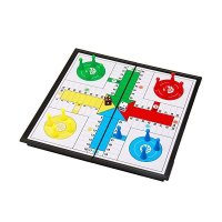 Amerous 10 Ludo Go 보드 접이식 여행 자석 세트