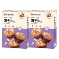 큐원 홈메이드 머핀믹스 300g 2개