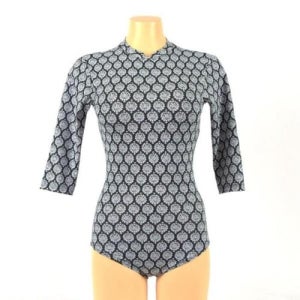 [다잇템]여자 점프수트 하프 포인트 올인원 패턴 수영복