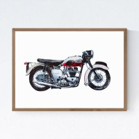 모터사이클 바이크 그림 오토바이 소품 인테리어 모던 포스터