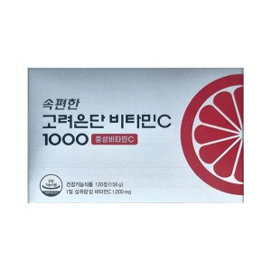 고려은단 고려은단 속편한 비타민C 1000 중성비타민C 1300mg 120정 1개/mj