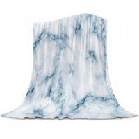 Unisex Children Bedchamber Couch Bedspread Throws Cover Marble Blanket Durable Warm Cozy Cover