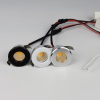 미니 COB LED 스포트라이트 3W 110V 220V