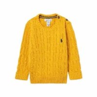 POLO RALPH LAUREN CHILDREN 베이비 남아 케이블 니트 코튼 스웨터 CABLE CNTOPSSWEATER101317