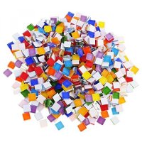 Mosaic stones 100 parts Los crystal glass mosaic tile handmade creative material DIY Craft superpi