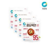 청정원 두부로만든 콩담백면 비빔 380g 2인 x 4개