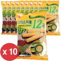 크리스피롤 12곡 180g x 10개곡물 보리과자에너지바