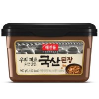 CJ제일제당 해찬들 국산 된장 3개 900g