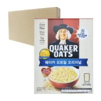 박스퀘이커 오트밀 단백질 식이섬유 영양 건강분말 오리지널 1kg 4입