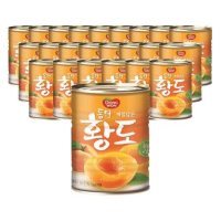 동원 복숭아 황도 400g 24개