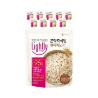 라이틀리 곤약즉석밥 현미퀴노아 150g 10개 one option