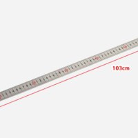 전문가용 사무용 100CM자 긴자 알루미늄자 사무용품 학용품 길이측정 종이자르기
