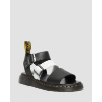 DrMartens Gryphon Contrast Leather Strap Sandals 27260009 (BLACK + WHITE SOFTY T)