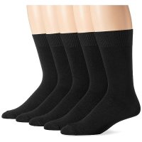 Amazon Essentials Mens Solid Dress Socks 5 Pairs