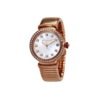 Bvlgari Serpenti Tubogas 18kt Rose Diamond Ladies Watch 103034